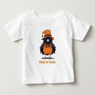 Camiseta De Bebé Animales de Halloween con disfraz Niño pequeño