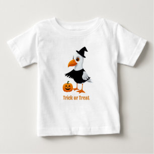 Camiseta De Bebé Animales de Halloween con disfraz   Niño pequeño