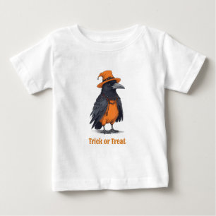 Camiseta De Bebé Animales de Halloween con disfraz   Niño pequeño