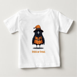 Camiseta De Bebé Animales de Halloween con disfraz Niño pequeño
