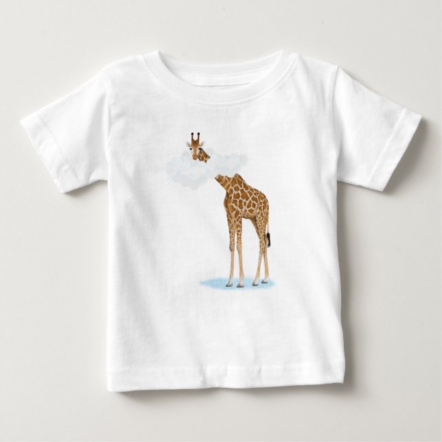 Camiseta De Bebé Animales de la nube de Savanna (Anverso)