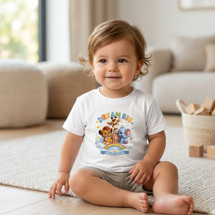 Camiseta De Bebé Animales de Safari Soñadores Grandes Bebé Inspirad