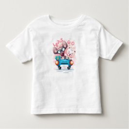 Camiseta De Bebé Animales de un vehículo no 3