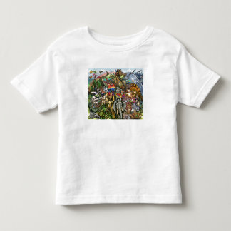 Camiseta De Bebé Animales grandes y pequeños
