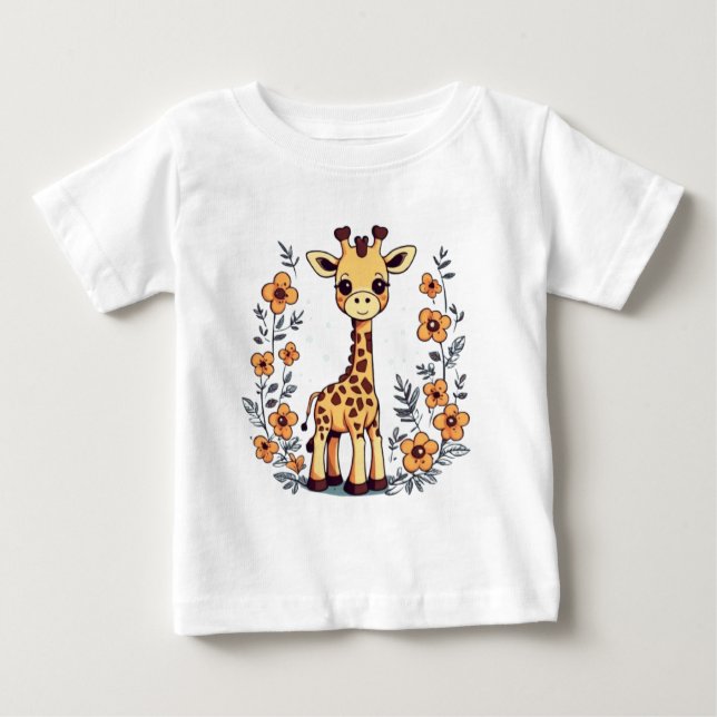 Camiseta De Bebé Animales muy bien educados tocando música (Anverso)