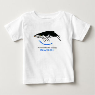 Camiseta De Bebé Animales silvestres - BALLENA jorobada - Vida silv