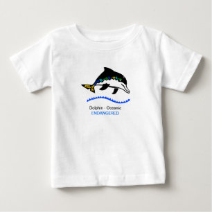 Camiseta De Bebé Animales silvestres - DOLFONO CUTIDO - Océano - Ma