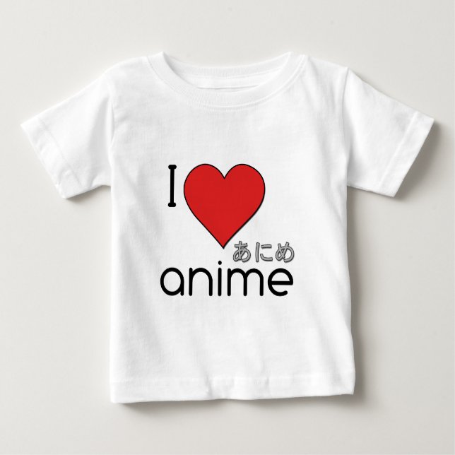 Camiseta De Bebé Anime (Anverso)
