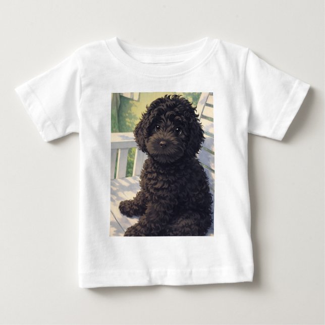 Camiseta De Bebé Anime Puppy Cute T-Shirt All Sizes (Anverso)