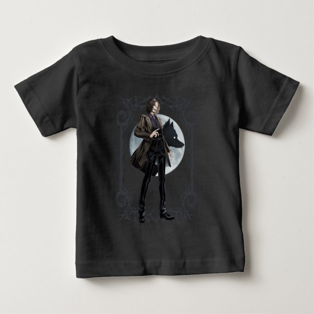 Camiseta De Bebé Anime Sirius Black Animagus (Anverso)