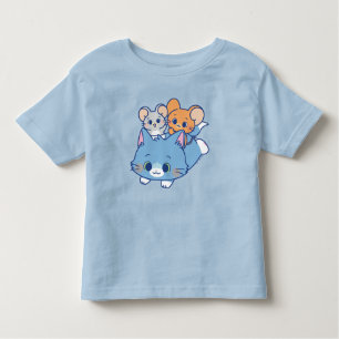Camiseta De Bebé Anime Tom, Jerry y Tuffy