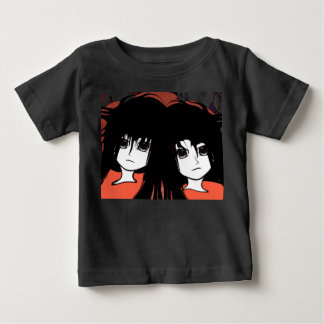 Camiseta De Bebé Anime Twins