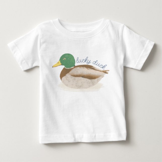 Camiseta De Bebé Aniversario de la cacería del Pato Futuro del Pato (Anverso)