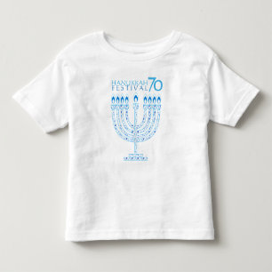 Camiseta De Bebé Aniversario del Festival de las Luces de Hanukkah