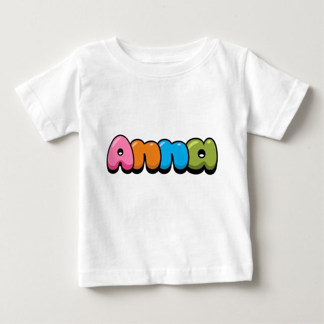 Camiseta De Bebé Anna (Anverso)