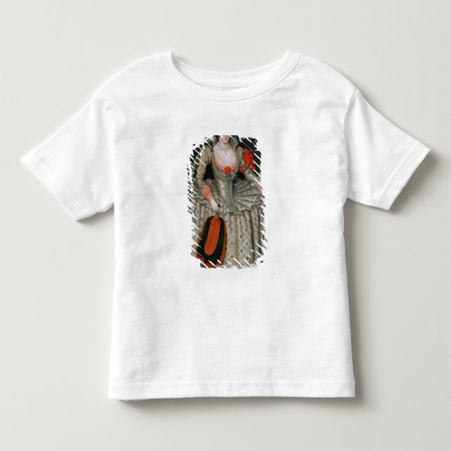 Camiseta De Bebé Anne de Dinamarca, c.1605-10 (Anverso)