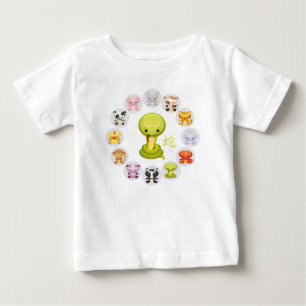 Camiseta De Bebé Año chino del zodiaco de la serpiente 2013