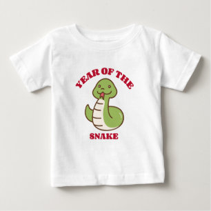 Camiseta De Bebé año de la serpiente bebé 2025