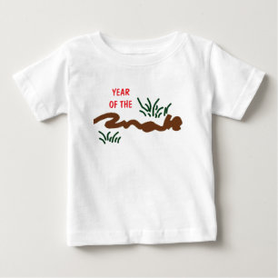 Camiseta De Bebé Año de la serpiente - Diseños de Elfabetz