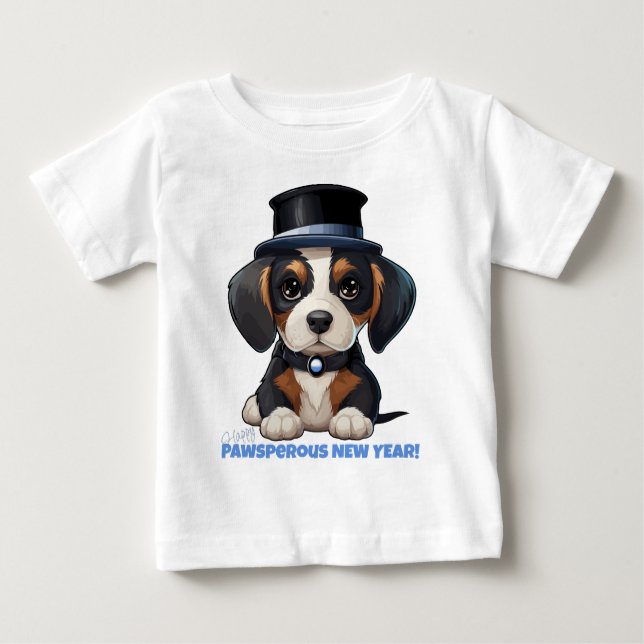 Camiseta De Bebé ¡Año de los Woofs! (Anverso)