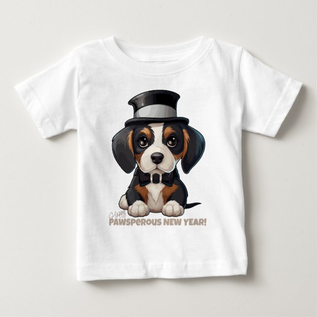 Camiseta De Bebé ¡Año de los Woofs! (Anverso)