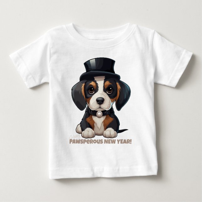 Camiseta De Bebé ¡Año de los Woofs! (Anverso)