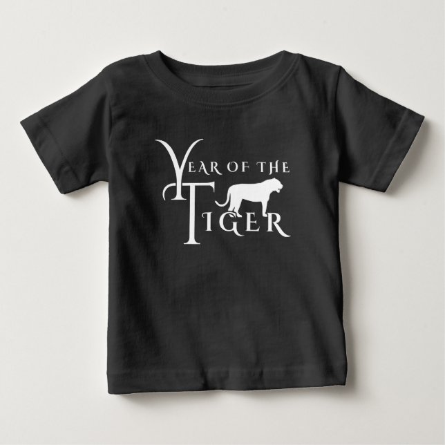 Camiseta De Bebé Año del tigre (Anverso)