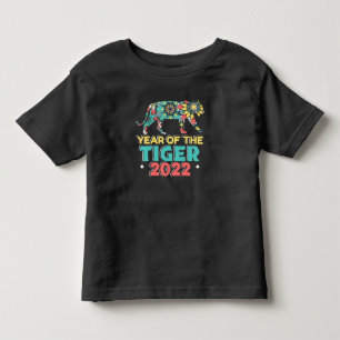 Camiseta De Bebé Año Nuevo Chino del Tigre 2022 - Mandala