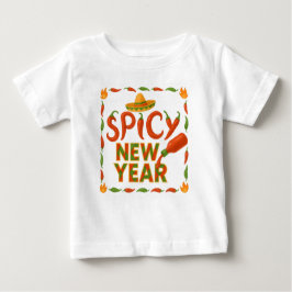 Camiseta De Bebé Año Nuevo Picante