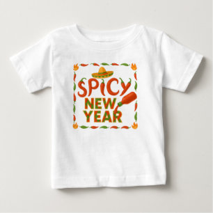 Camiseta De Bebé Año Nuevo Picante