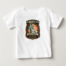 Camiseta De Bebé Años de Independencia Americana – 4 de julio de 20