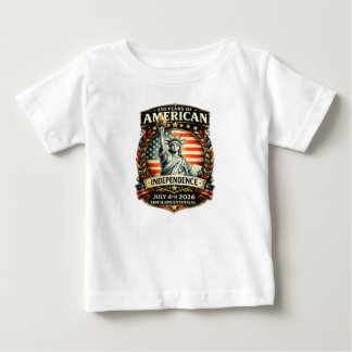 Camiseta De Bebé Años de Independencia Americana – 4 de julio de 20