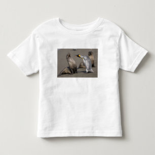 Camiseta De Bebé Antártida, Isla Georgia del Sur (Reino Unido), Rey