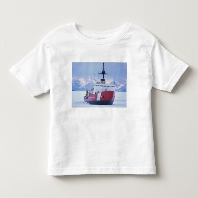 Camiseta De Bebé Antártida, Isla Ross, Estación McMurdo, USCG (Anverso)