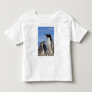 Camiseta De Bebé Antártida, Neko Cove (Puerto). Pingüino de Gentoo 