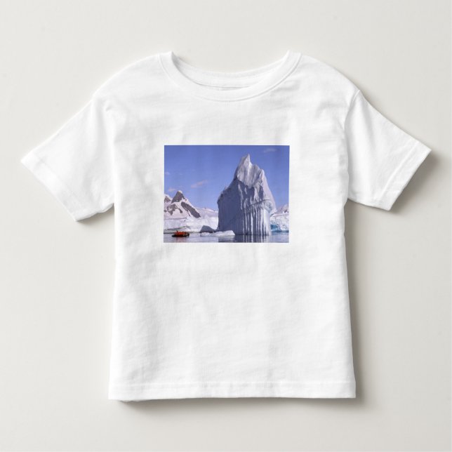Camiseta De Bebé Antártida, Península Antártica. Zodiak y (Anverso)