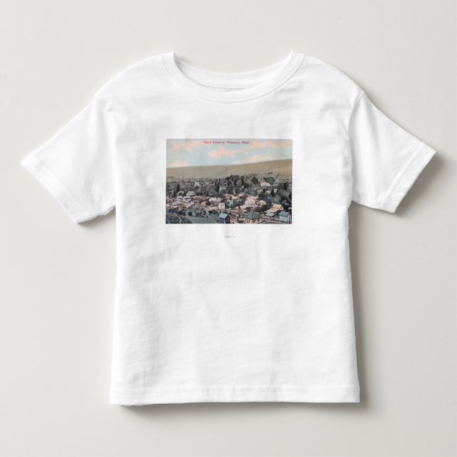 Camiseta De Bebé Antena occidental de la ciudad (Anverso)