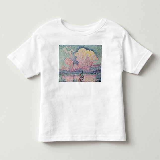 Camiseta De Bebé Antibes, Cloud rosada, 1916 (Anverso)