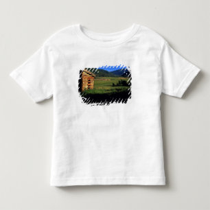 Camiseta De Bebé Antigua casa de troncos cerca de Park City, Utah. 