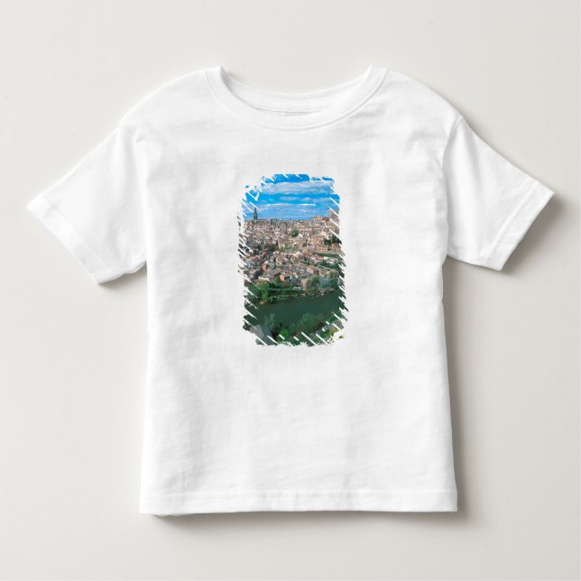 Camiseta De Bebé Antigua ciudad de Toledo, España. (Anverso)