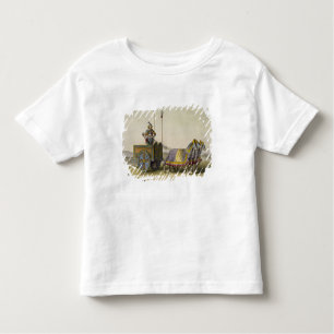 Camiseta De Bebé Antiguo carro de guerra chino, de 'Le Costume Anci
