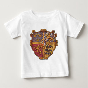 Camiseta De Bebé Antiguo Escudo de Armas de Suecia