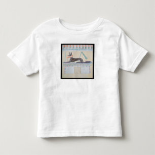 Camiseta De Bebé Anubis, dios egipcio de los muertos