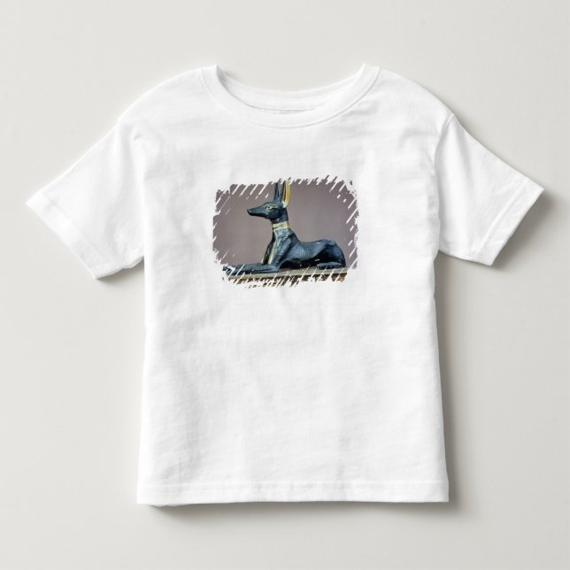 Camiseta De Bebé Anubis, dios egipcio de los muertos de un pecho (Anverso)