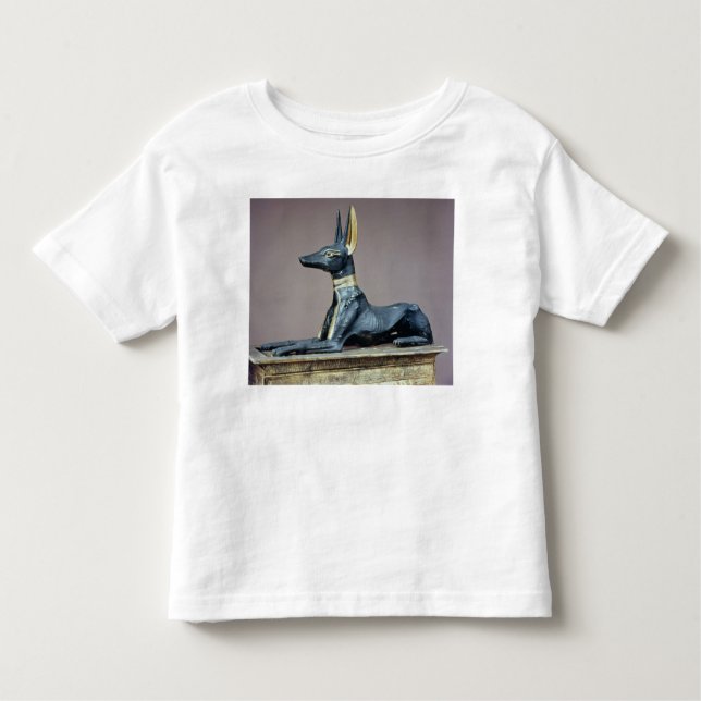 Camiseta De Bebé Anubis, dios egipcio de los muertos de un pecho (Anverso)