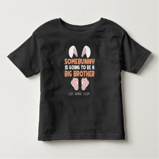 Camiseta De Bebé Anuncio de embarazo personalizado de Pascua Herman