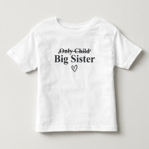 Camiseta De Bebé Anuncio de Hermana Mayor