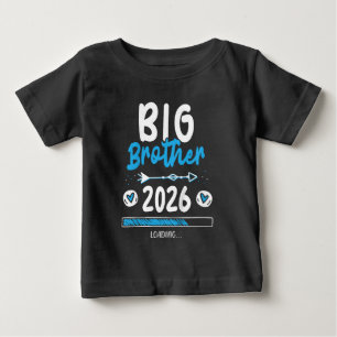 Camiseta De Bebé Anuncio de nuevo hermano para 2026 para niños