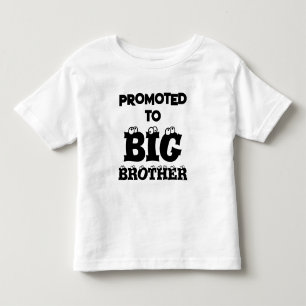 CAMISETA DE BEBÉ ANUNCIO DE PROMOCIÓN A HERMANO MAYOR 
