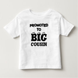 CAMISETA DE BEBÉ ANUNCIO DE PROMOCIÓN A HERMANO MAYOR PRIMO